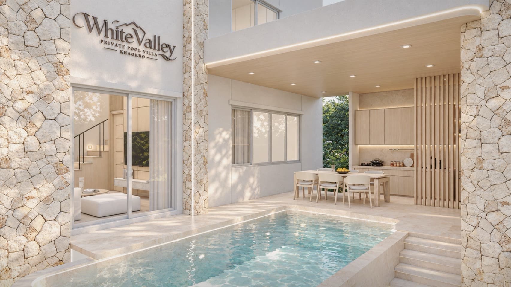 ภาพจำลอง 3D โครงการ WHITE VALLEY